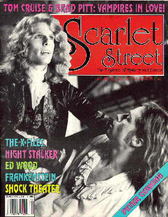 Scarlet Street cover showing 'Tom Cruis & Brad Pitt: Vampires in Love'